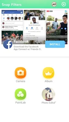Snap Filters android App screenshot 1